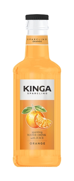 Kinga Sparclino Water Drink pomarańcza 250 ml szkło